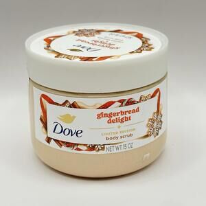 Dove Body Scrub Gingerbread Delight Limited Edition 15 oz Holiday Treats